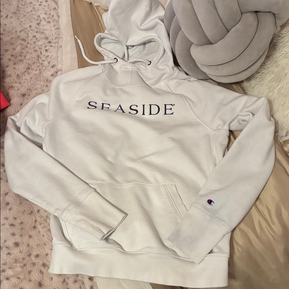Champion White Seaside Hoodie